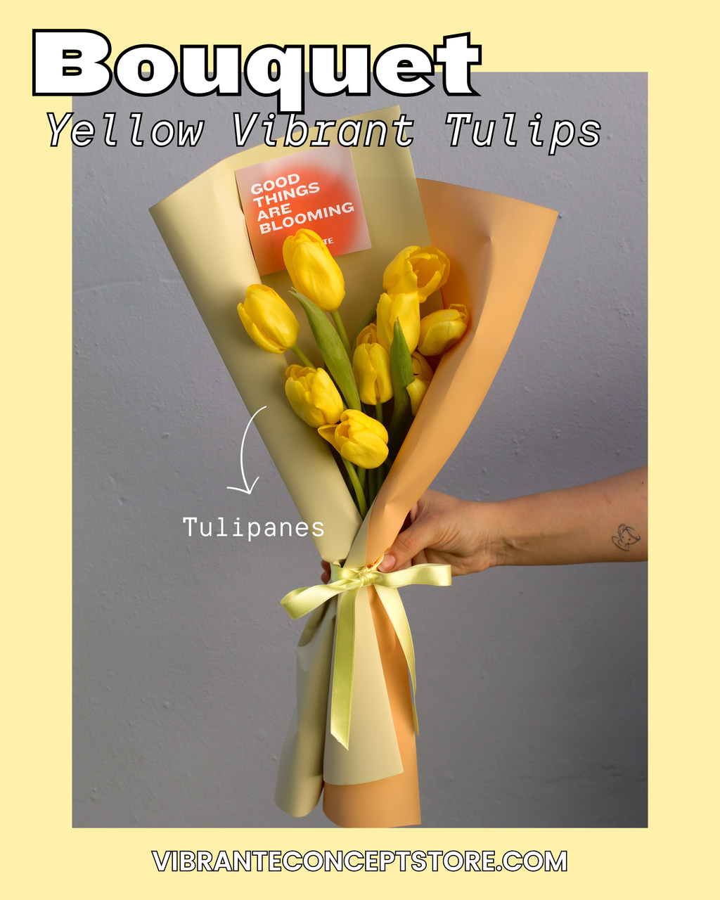 Yellow Vibrant Tulips