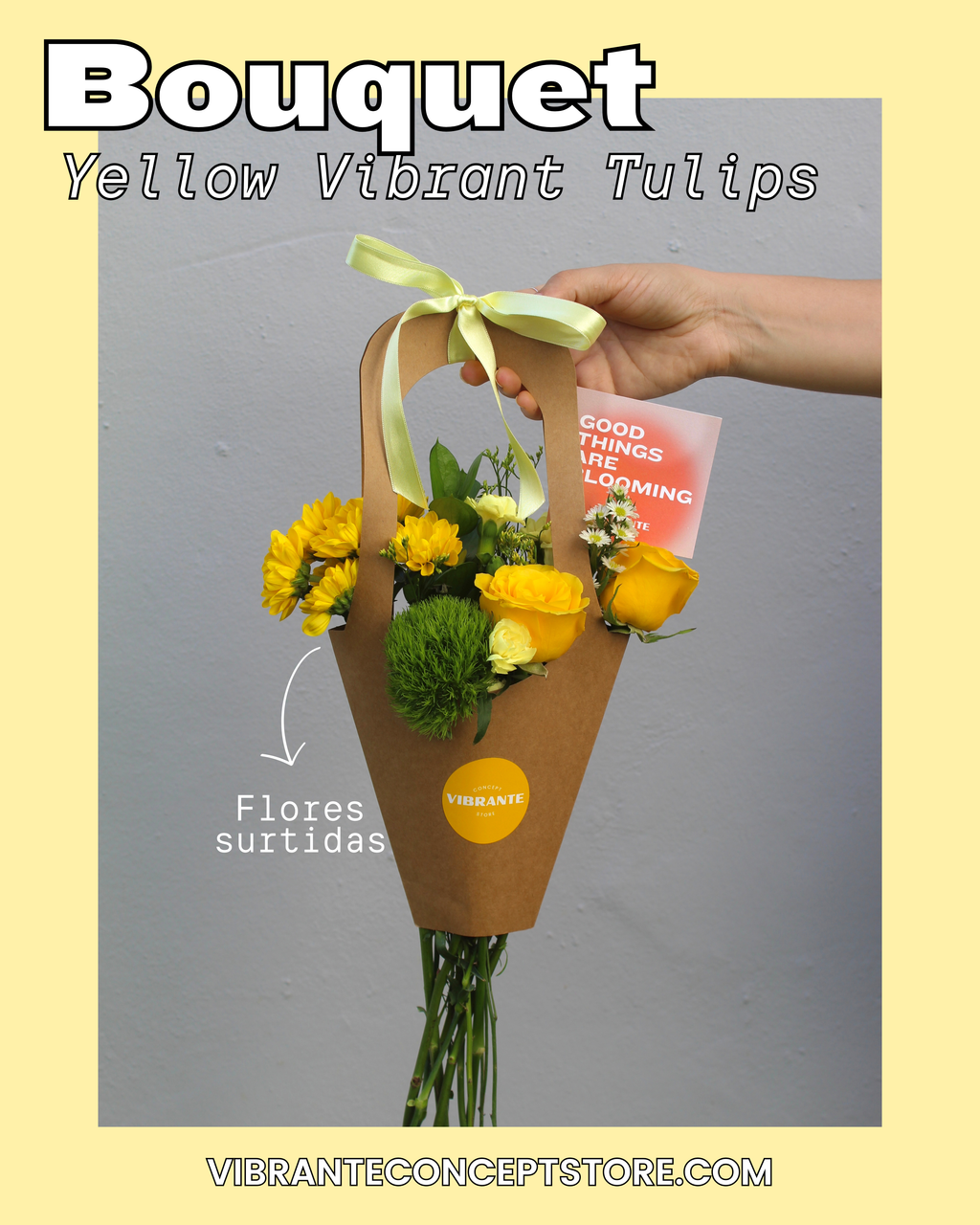 Flower bag - Flores Amarillas