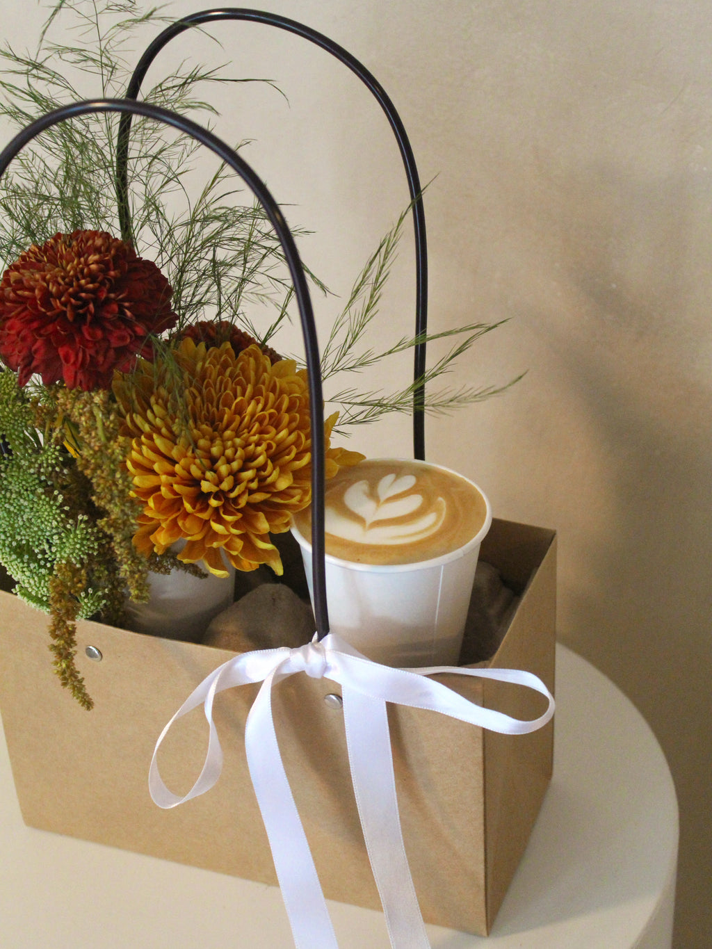 Flowers & Coffee Bag - Autumn