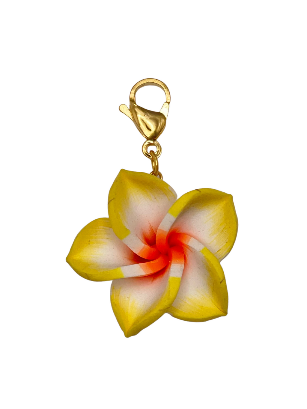 Tropical warm flower charm