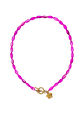 Pink lady necklace