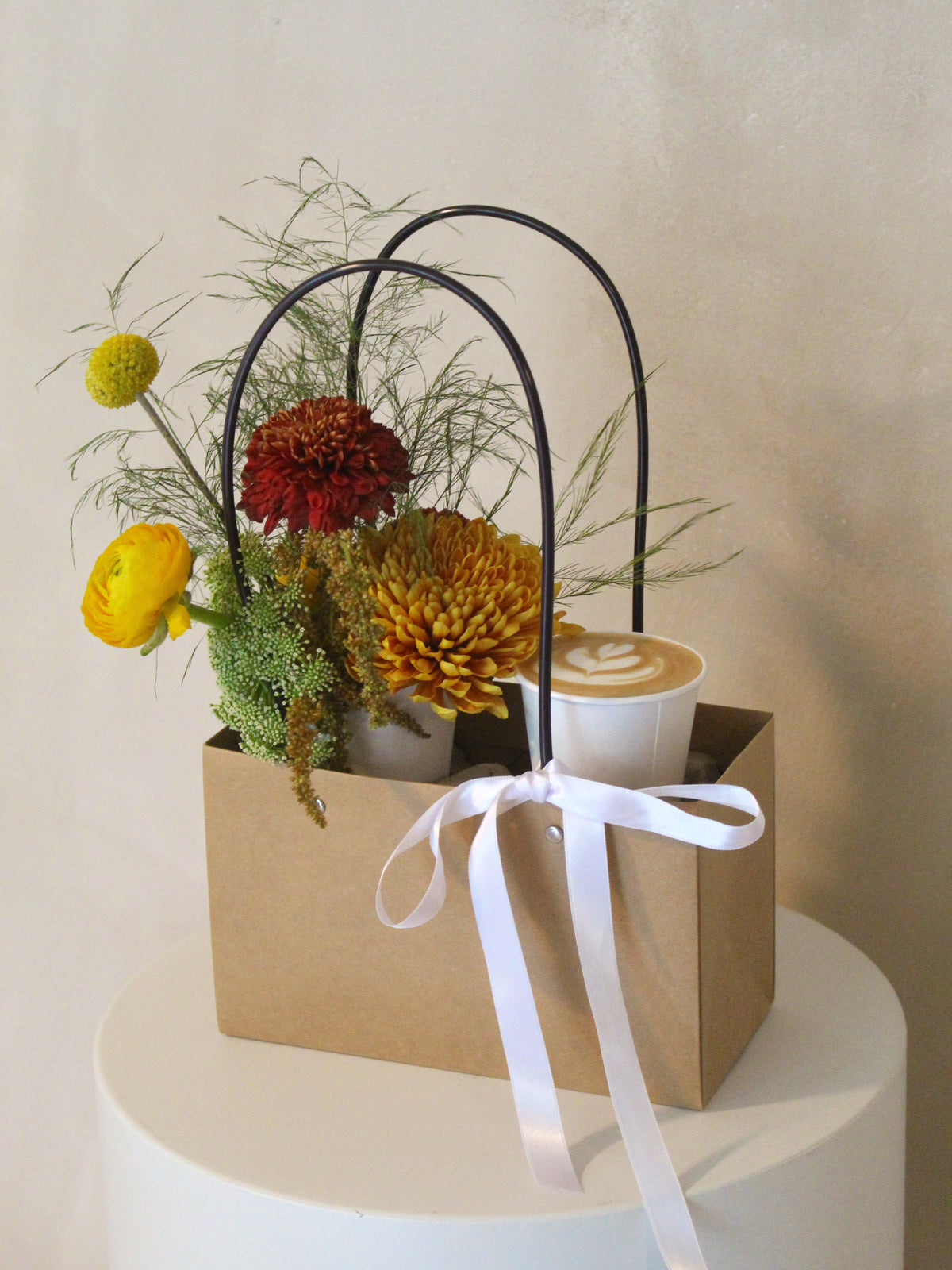 Flowers & Coffee Bag - Autumn