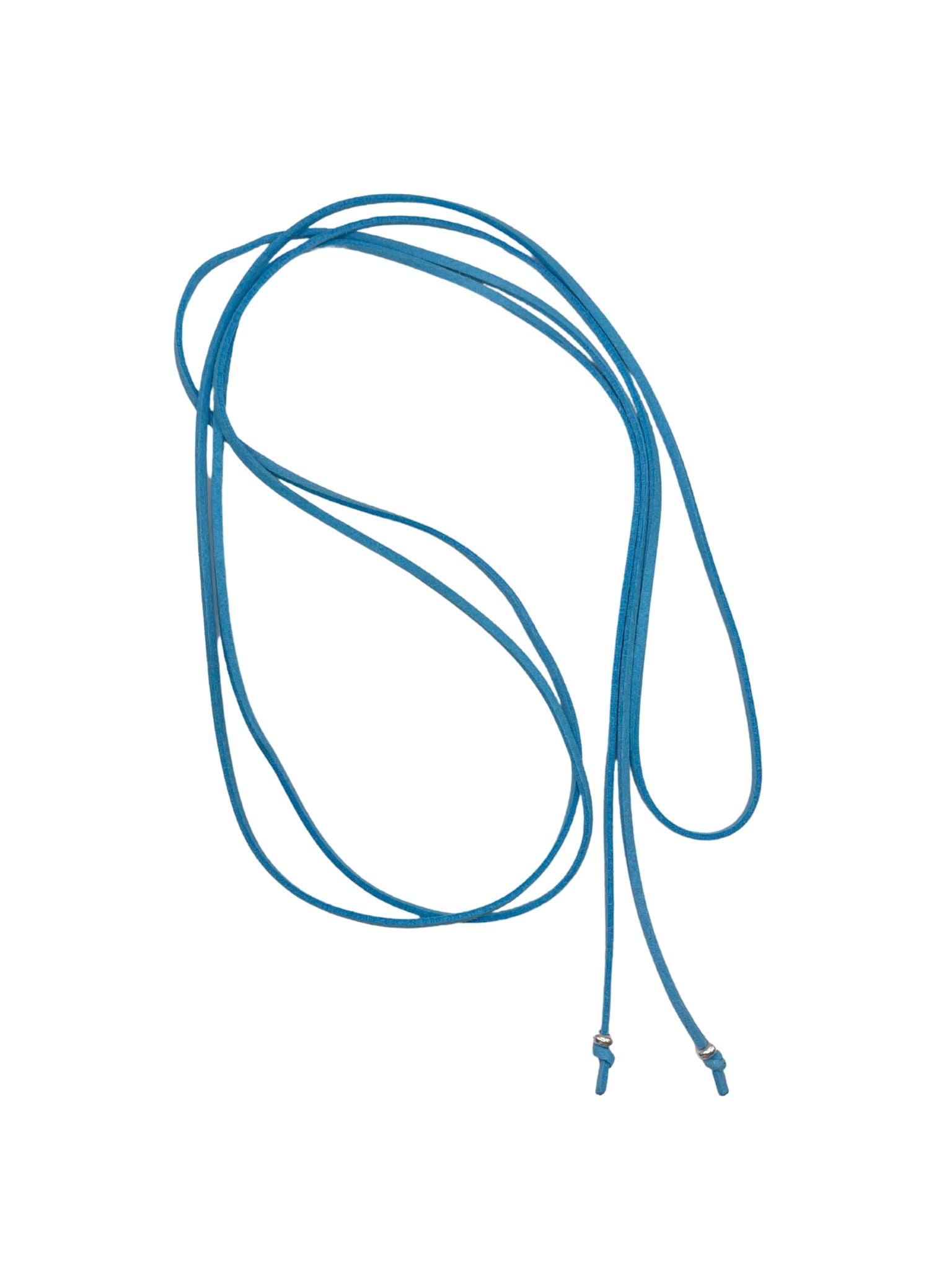 Blue radiant necklace