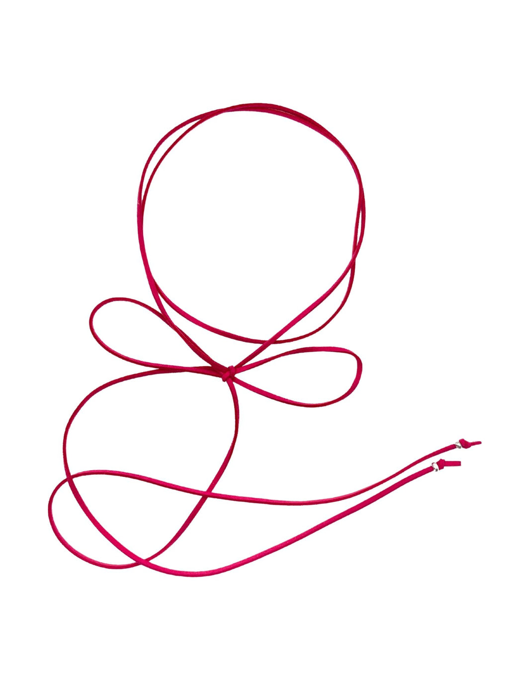 Pink radiant necklace