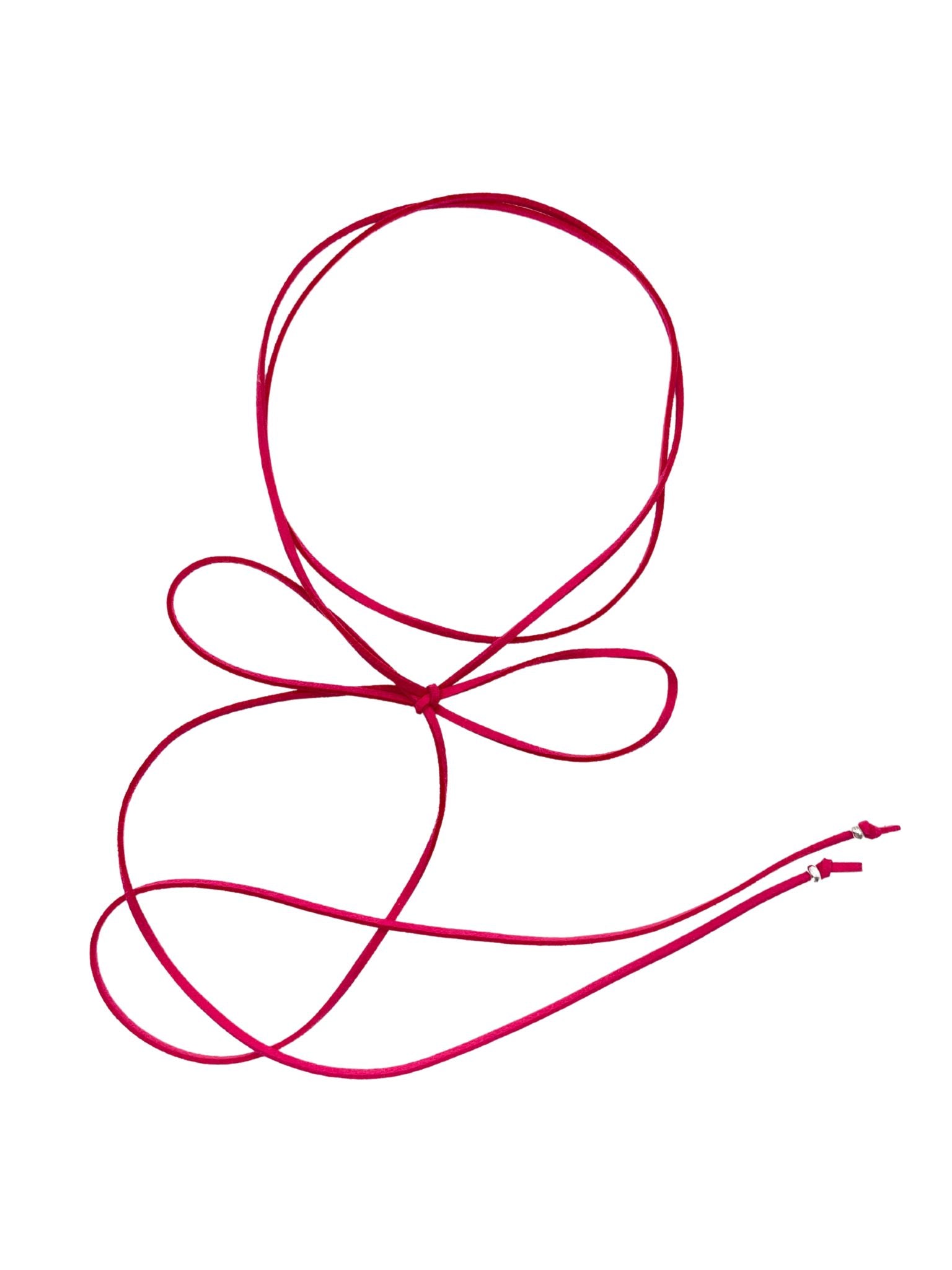 Pink radiant necklace