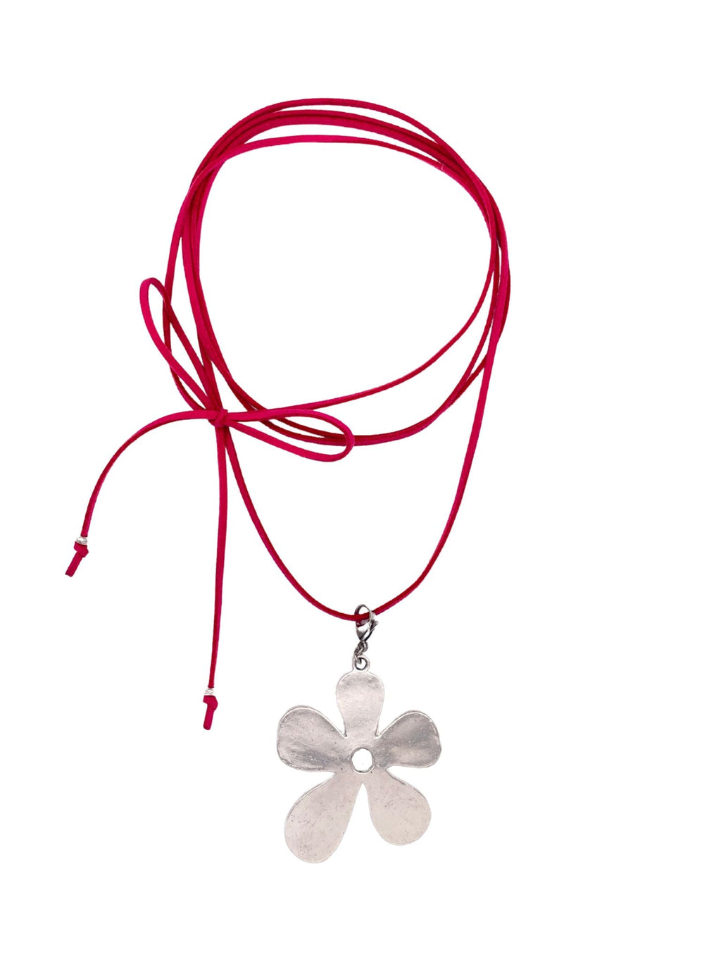 Pink radiant necklace