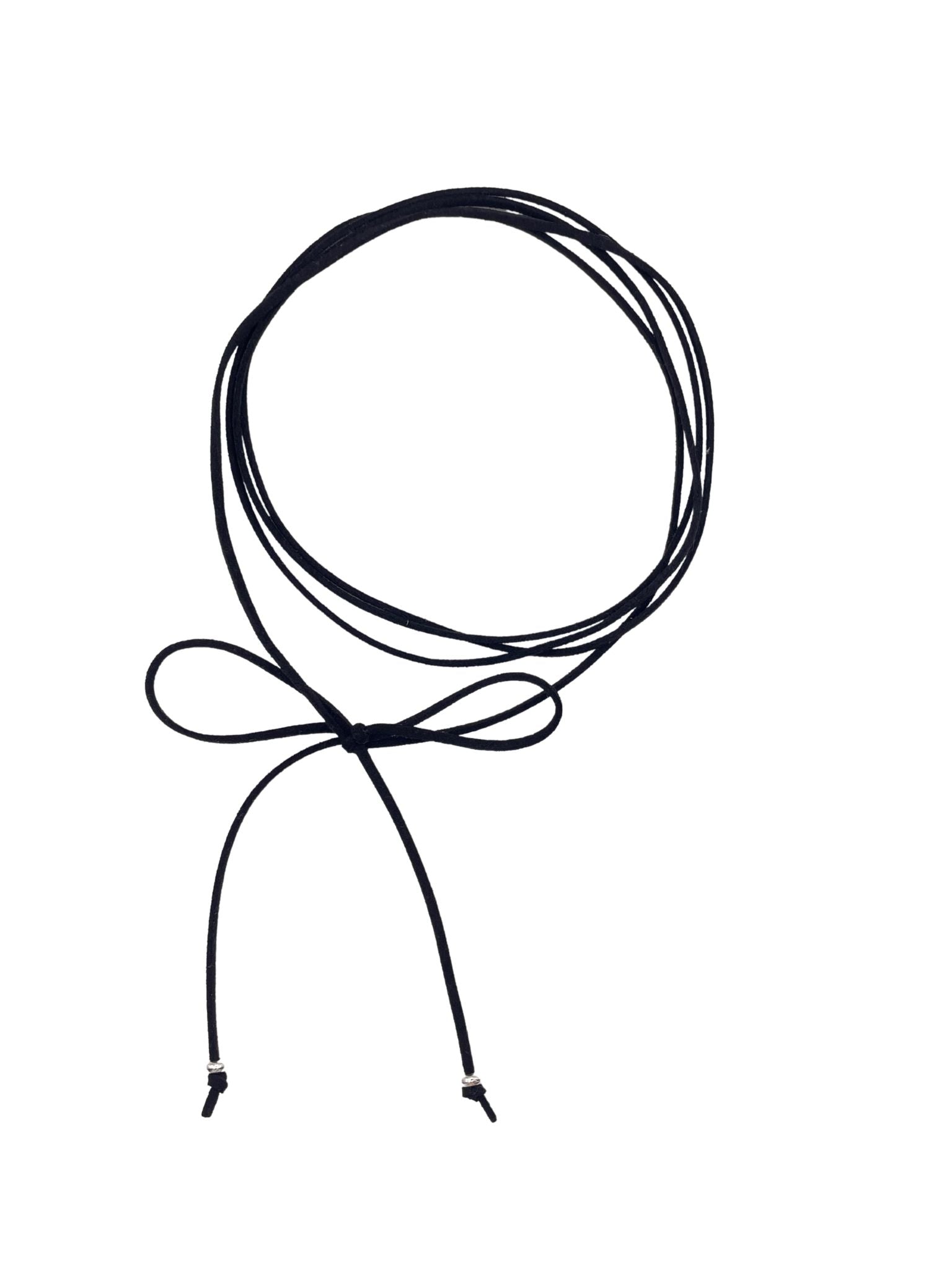 Black radiant necklace