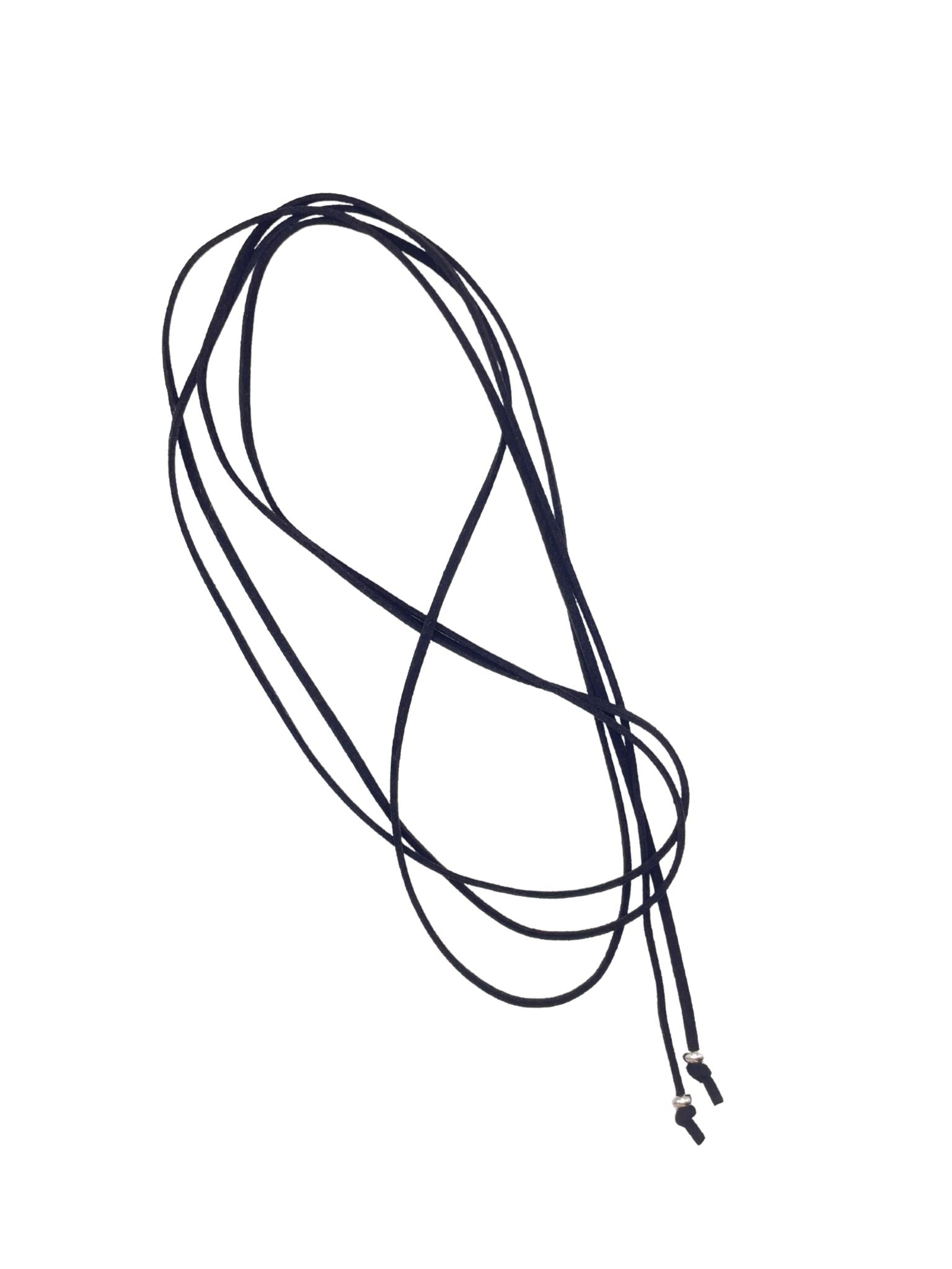 Black radiant necklace