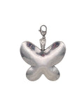 Silvery butterfly charm