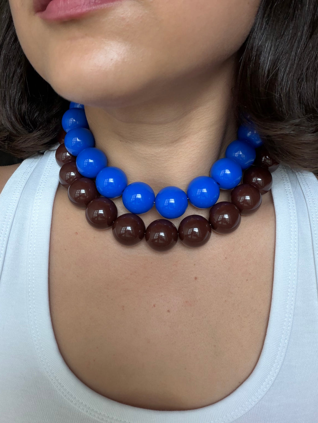 Chocolate Bubble Necklace