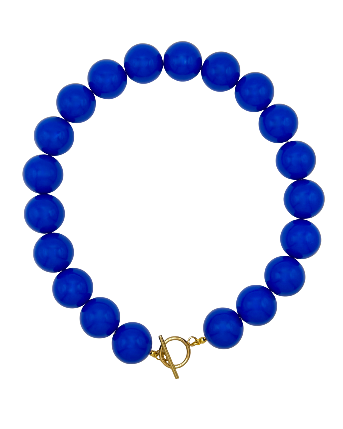 Cobalt Bubble Necklace
