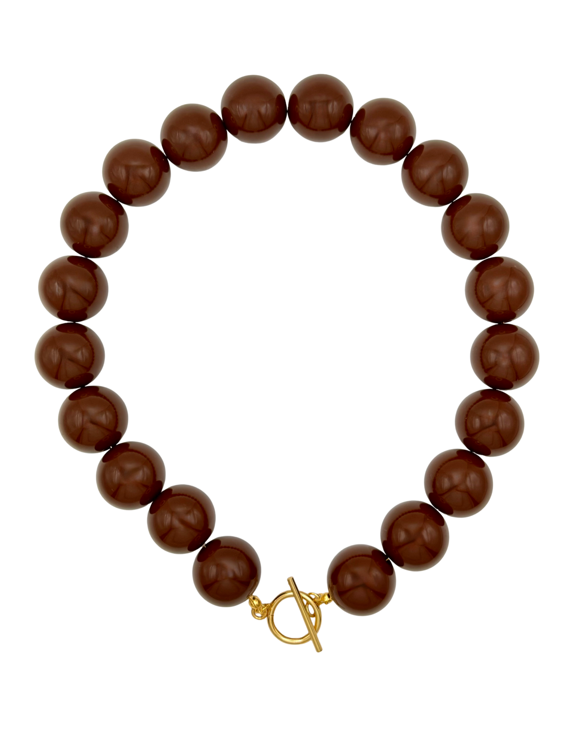 Chocolate Bubble Necklace