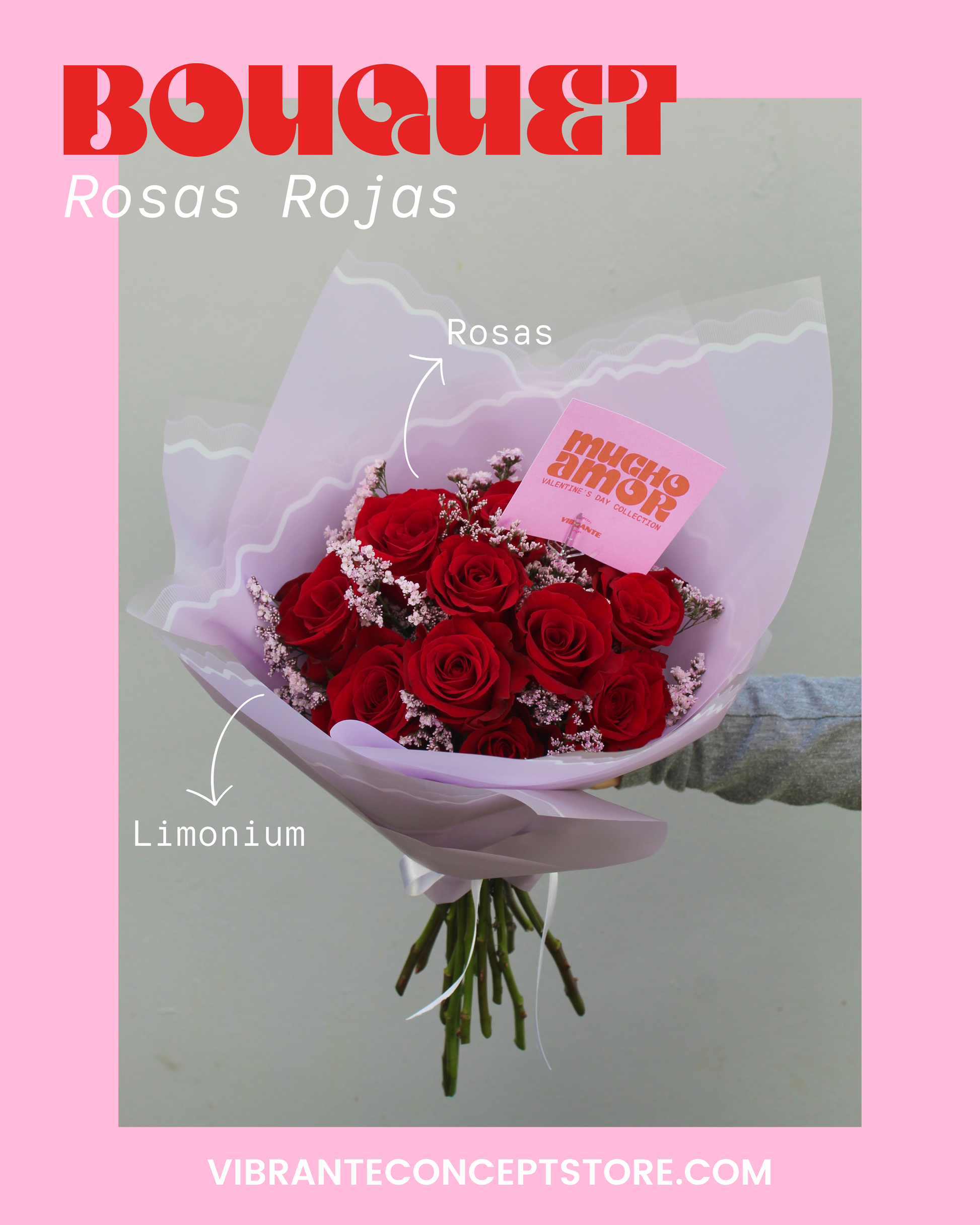Bouquet Rosas Rojas