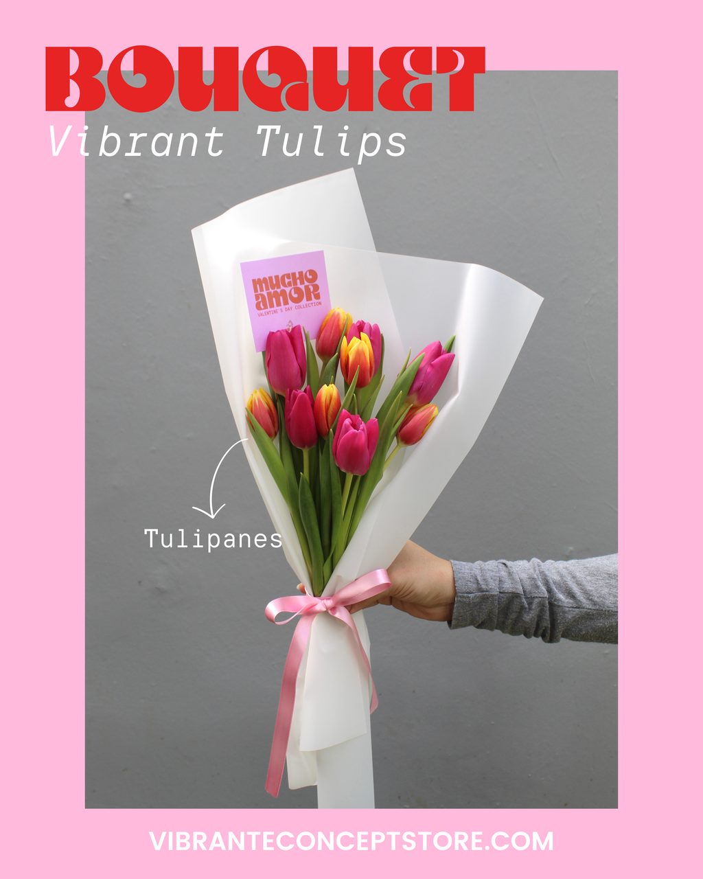 Bouquet Vibrant Tulips
