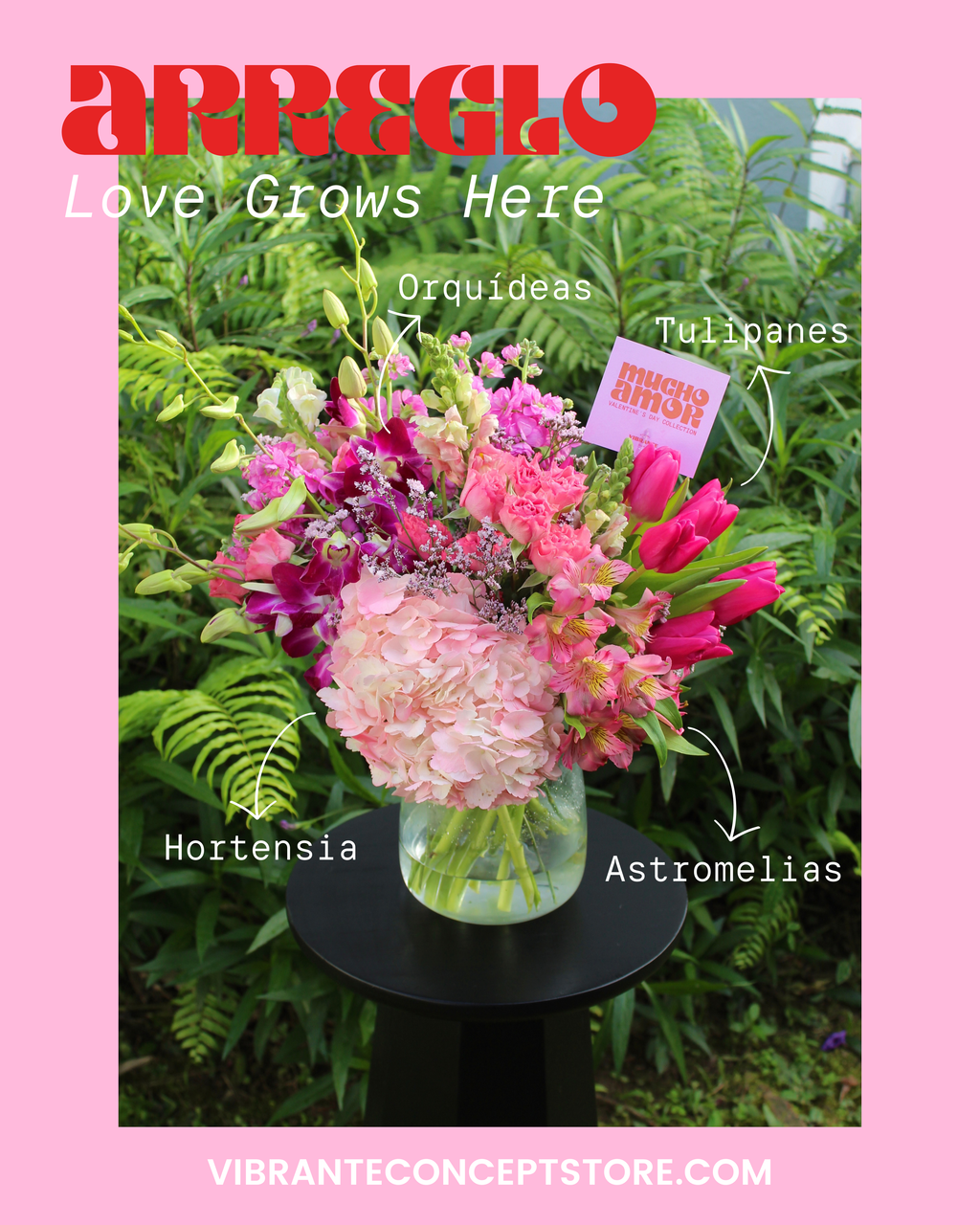Arreglo Love Grows Here