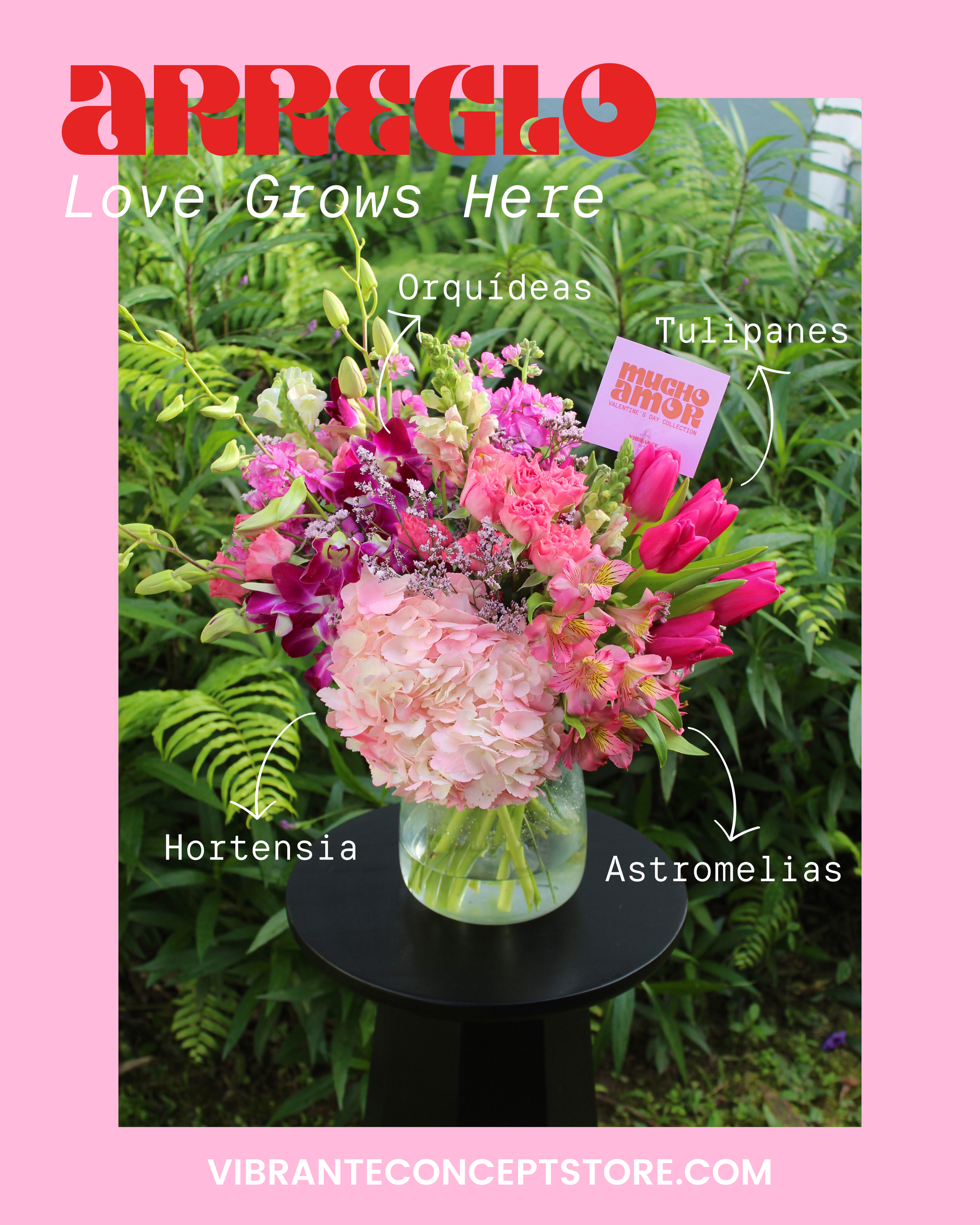 Arreglo Love Grows Here