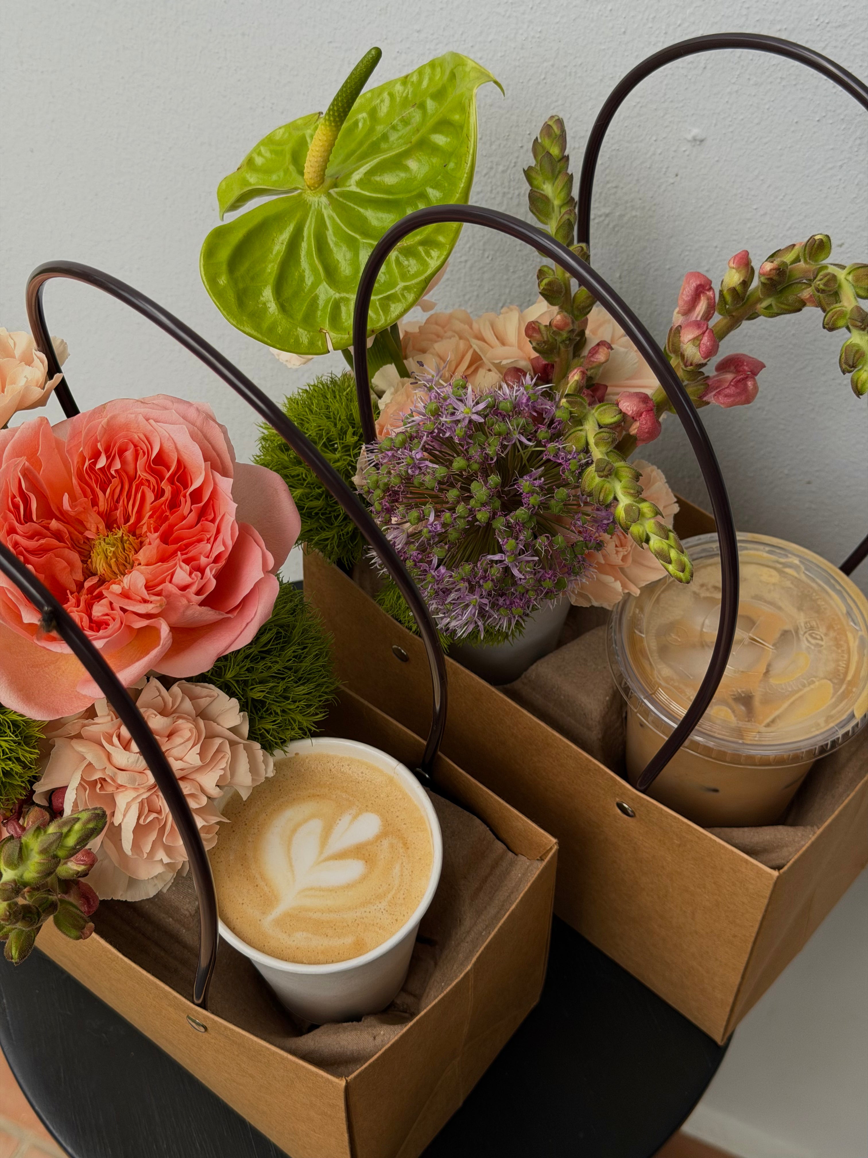 Flowers & Coffee Bag