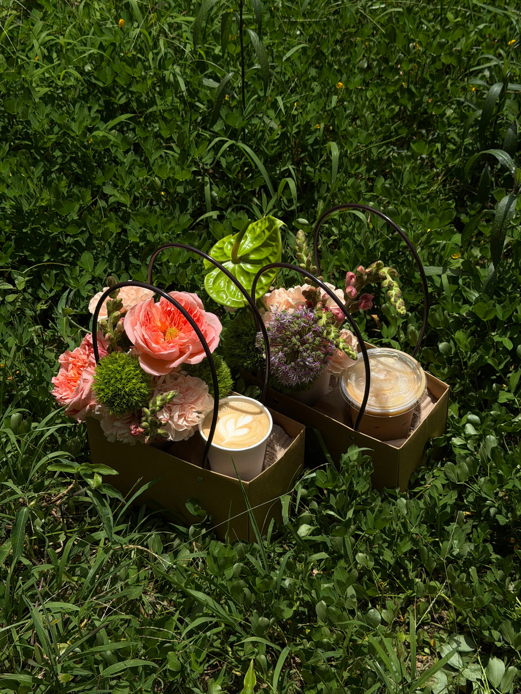 Flowers & Coffee Bag