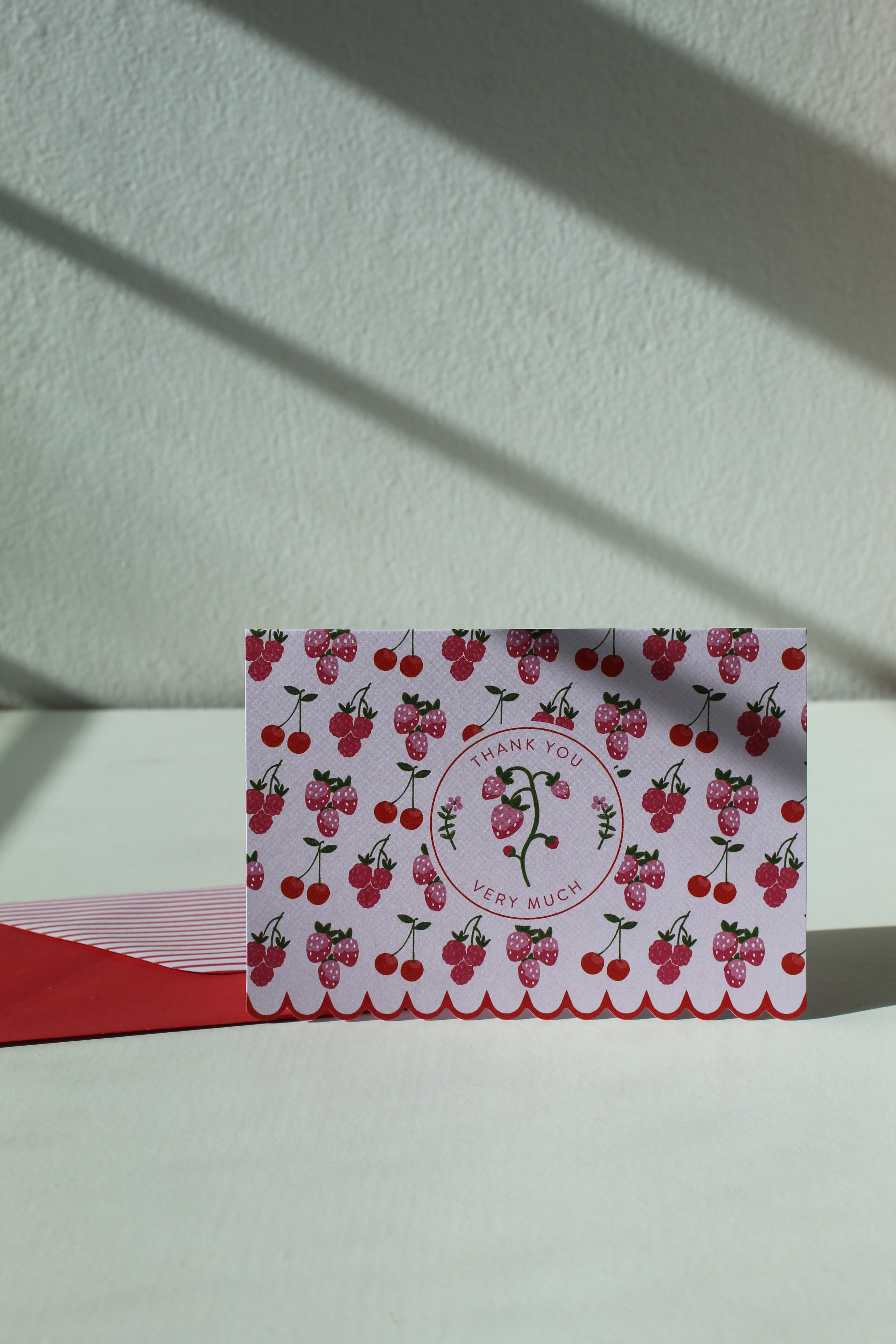 Thank You Very Much Card Cheries