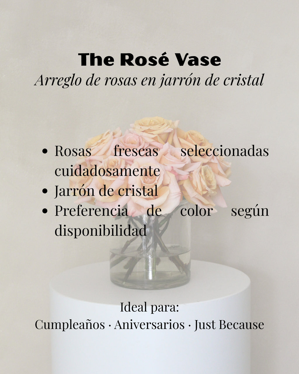 The Rosé Vase