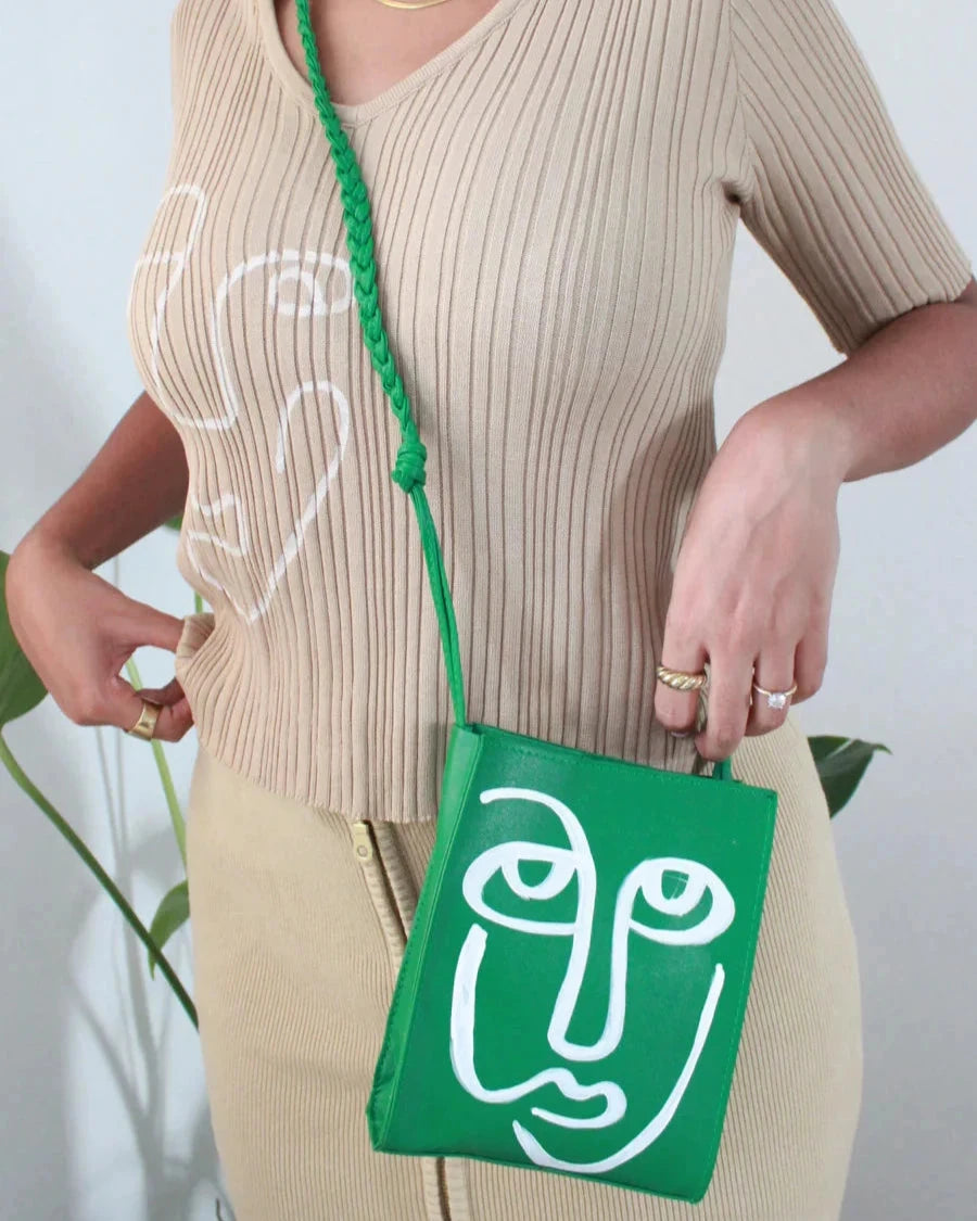 Green Crossbody