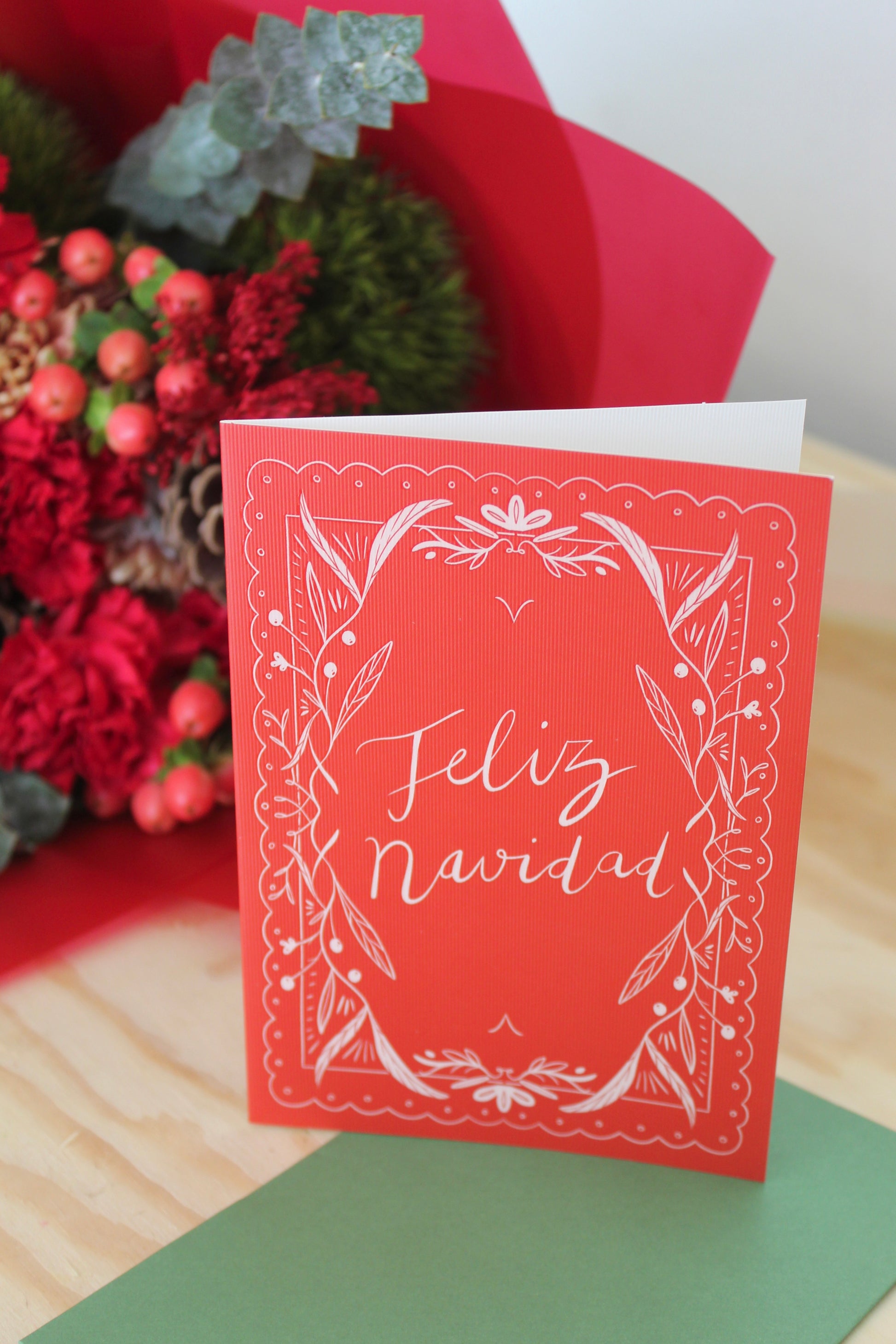 Tarjeta Feliz Navidad