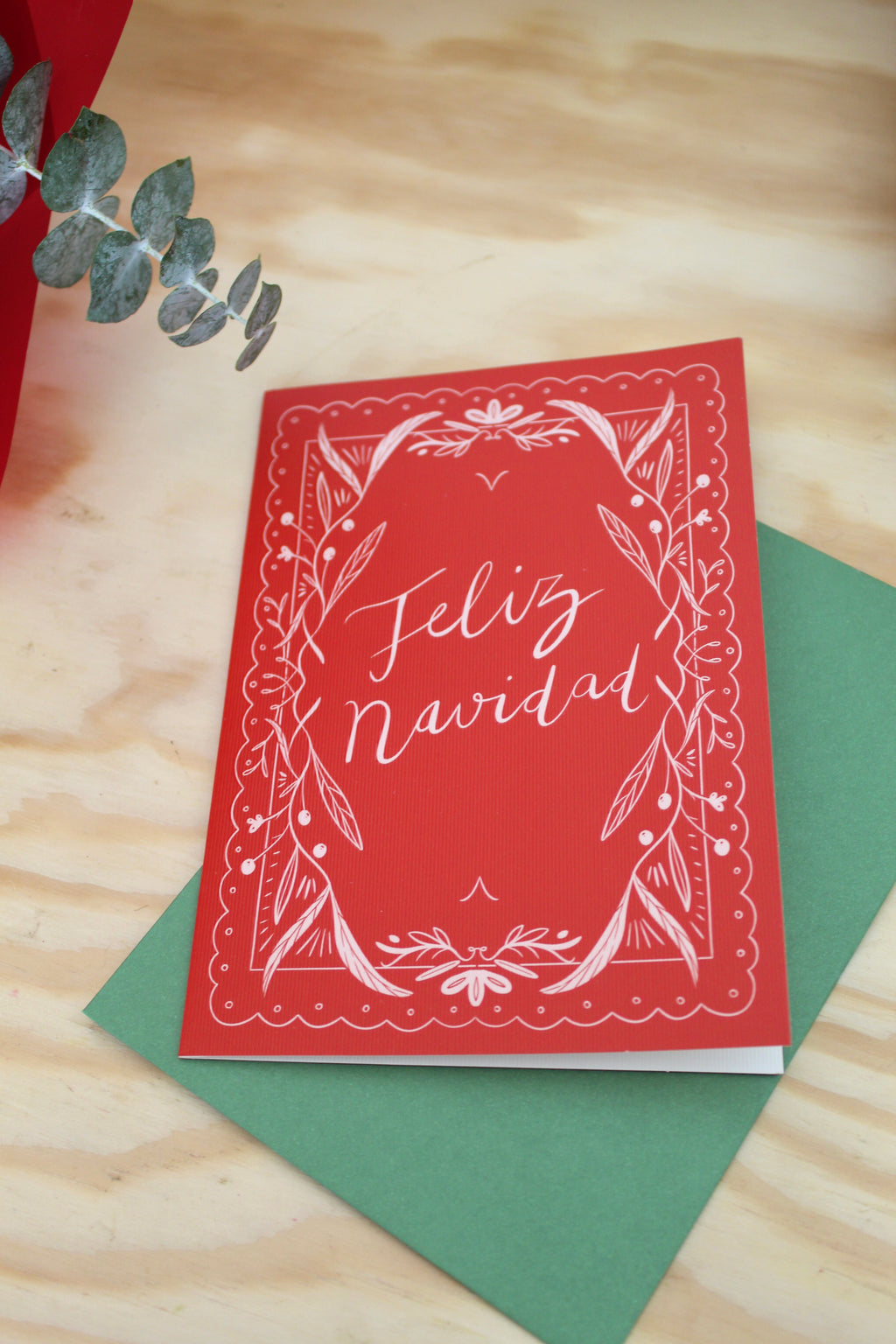 Tarjeta Feliz Navidad