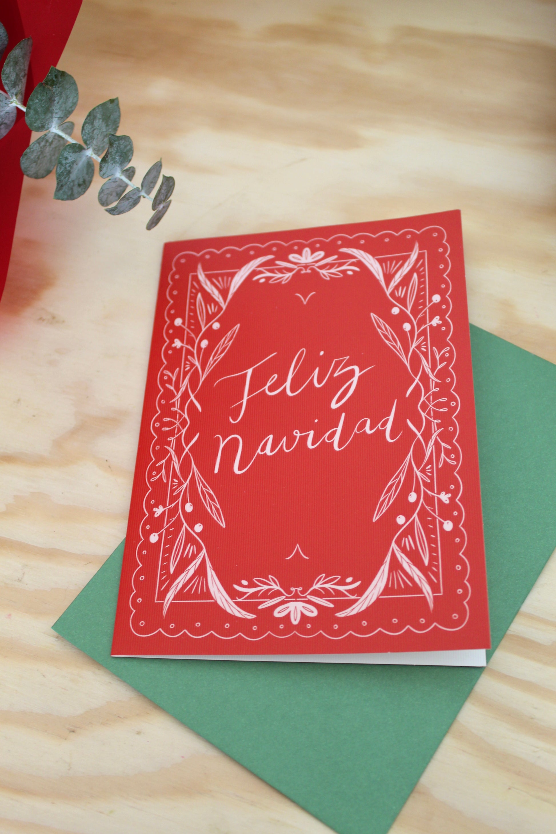 Tarjeta Feliz Navidad