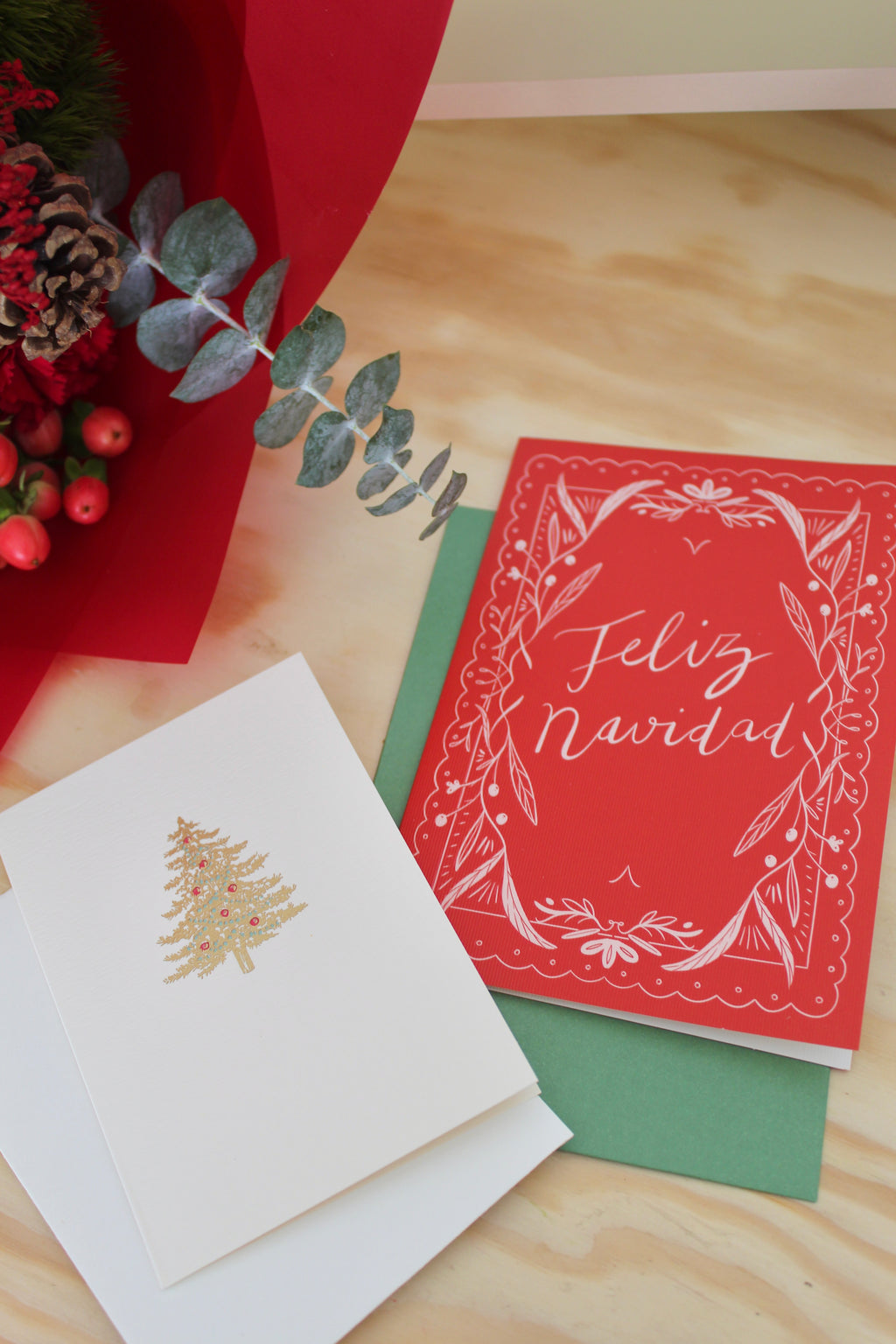 Tarjeta Feliz Navidad