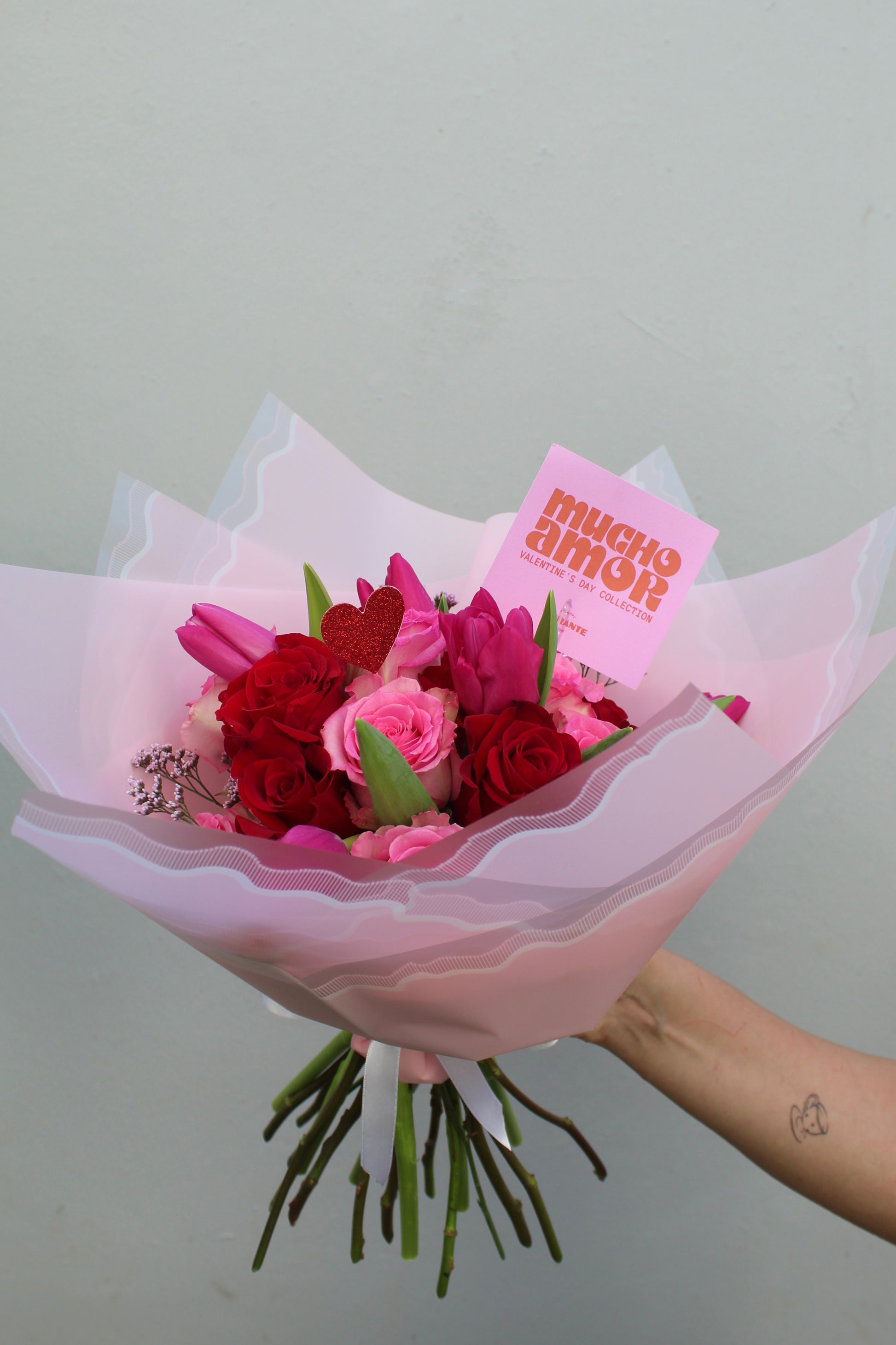 Bouquet Rosas & Tulipanes