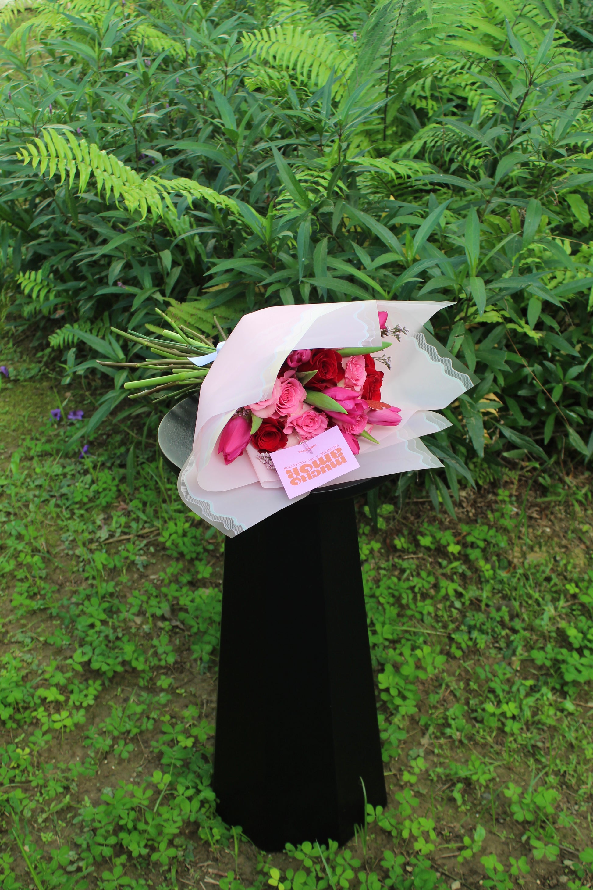 Bouquet Rosas & Tulipanes