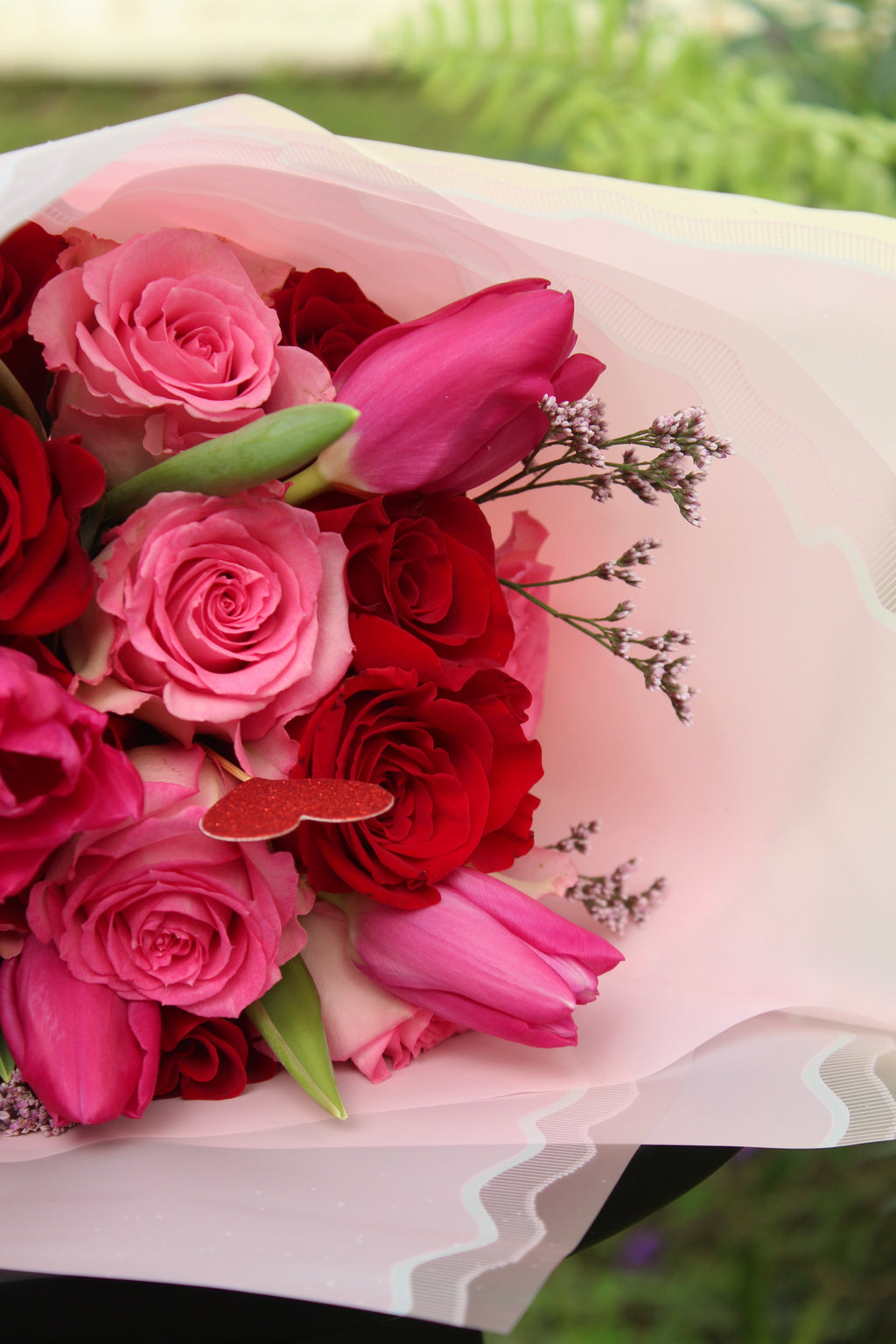 Bouquet Rosas & Tulipanes