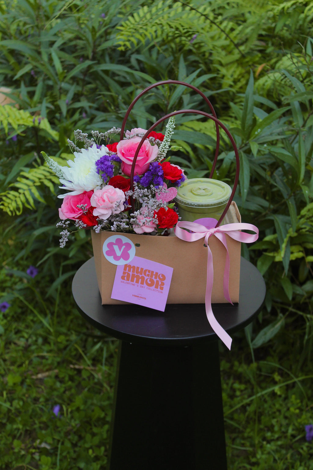 Arreglo Flowers & Matcha