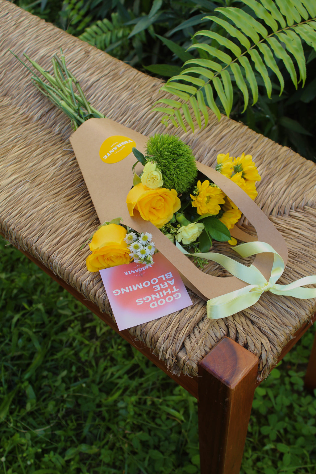 Bouquet Bolso de Flores - Edición Flores Amarillas