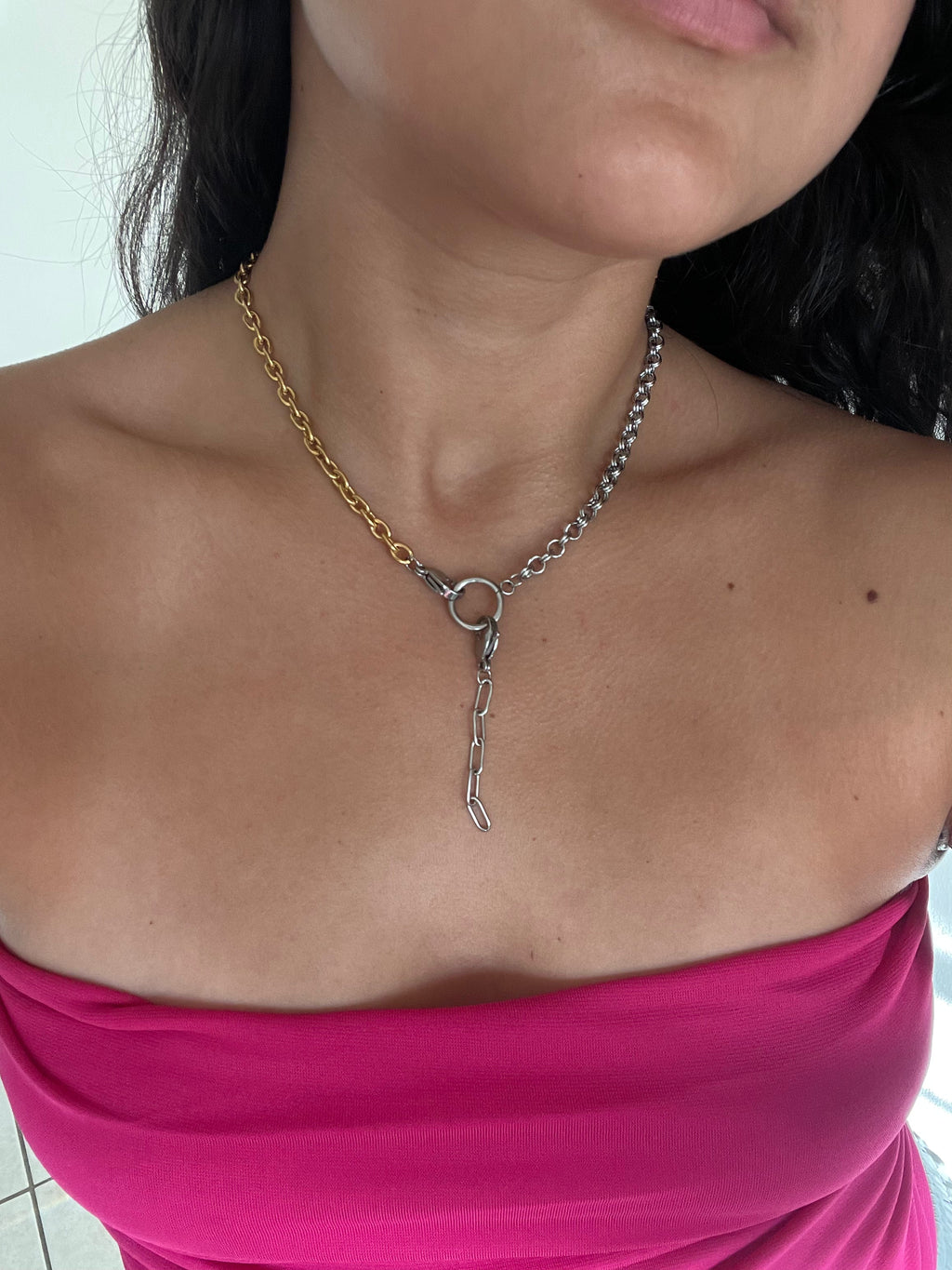 Radiant energy necklace