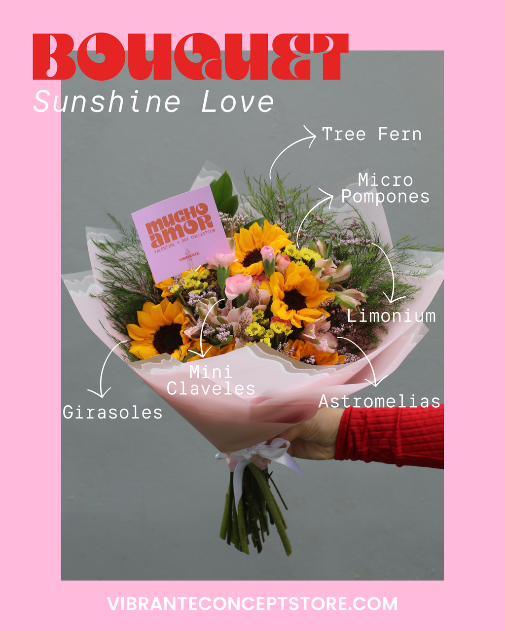 Bouquet Sunshine Love