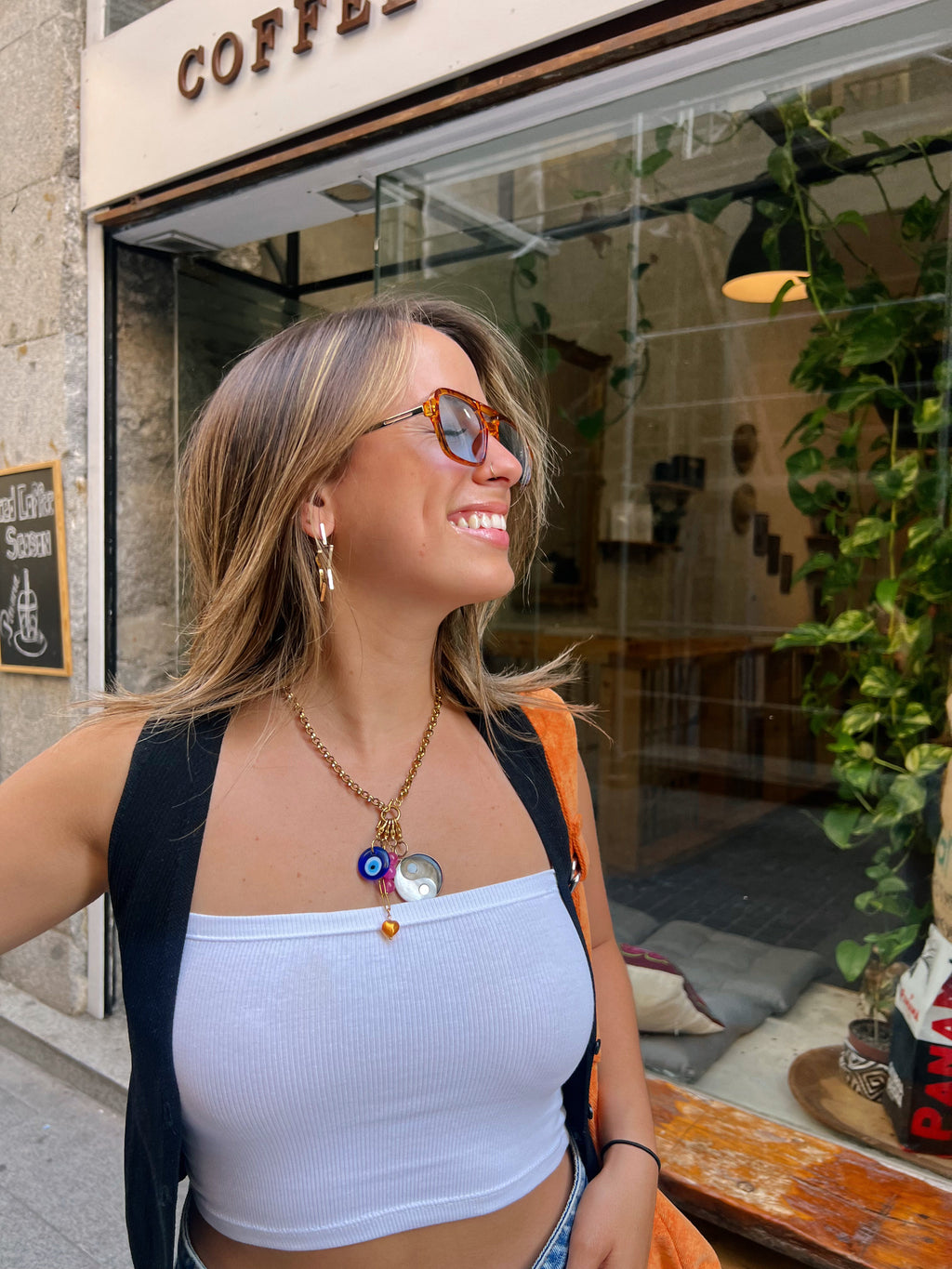 Opposite but interconnected forces charm