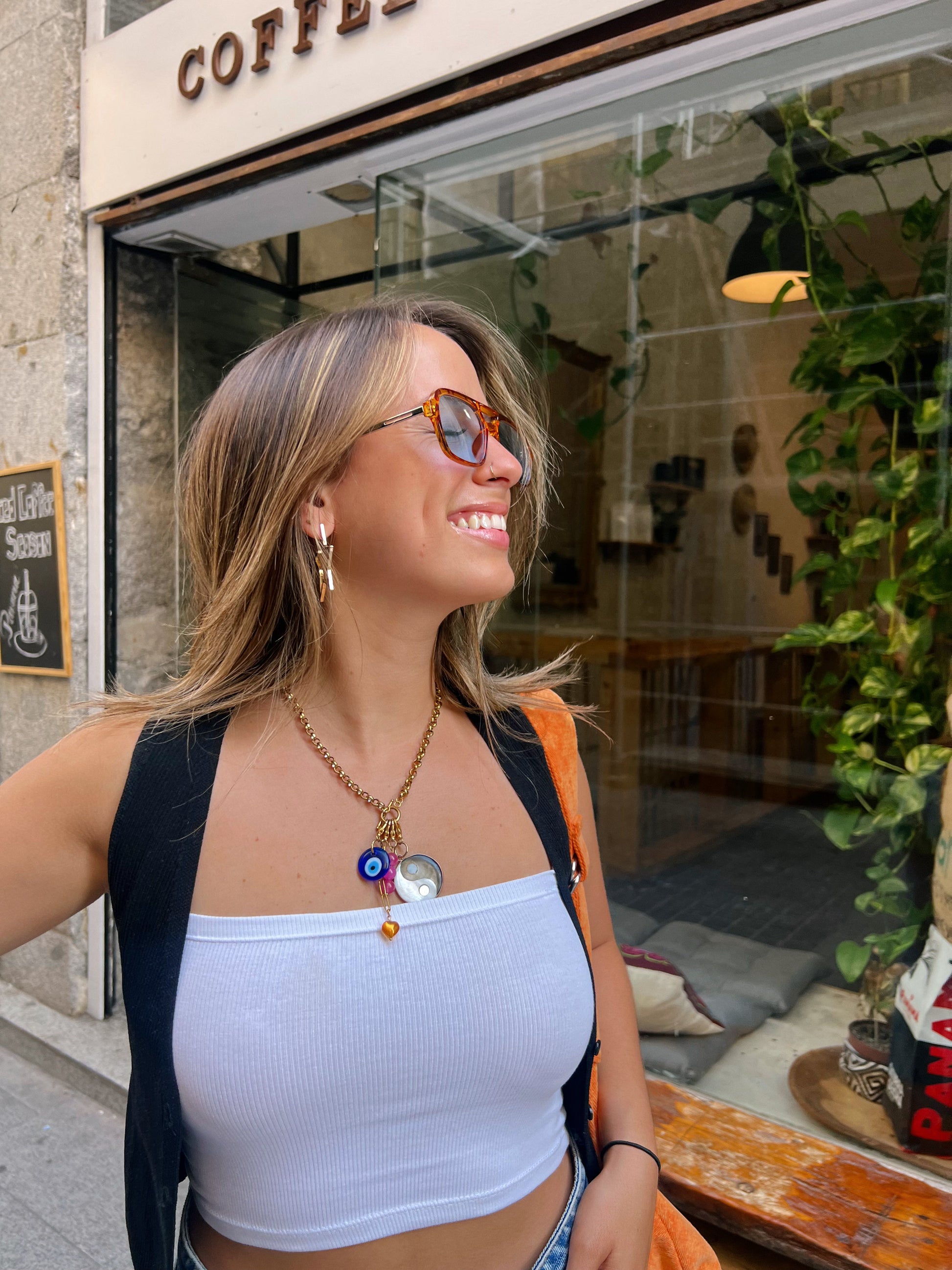 Opposite but interconnected forces charm